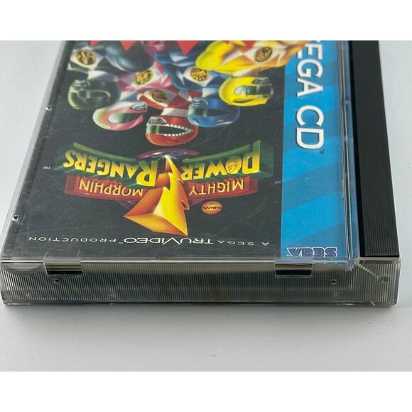 Mighty Morphin Power Rangers Sega CD 1995 CIB w Registration Card - Picture 7 of 16